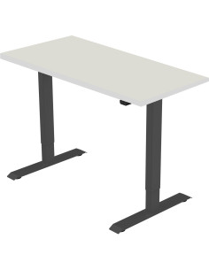 celexon electric height adjustable desk Economy eAdjust-71121 - black, incl. tabletop