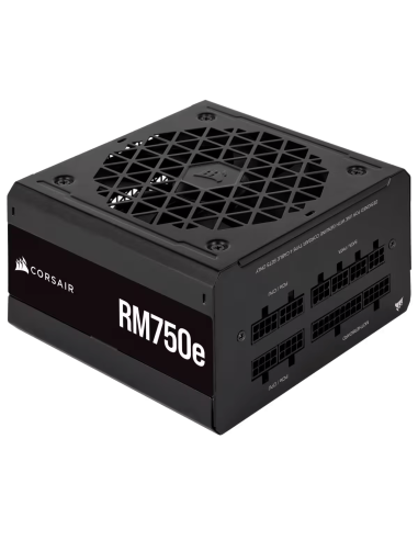 CORSAIR PS 750W, RM750e Fully Modular Low noise, 80+ Gold, 120mm fan