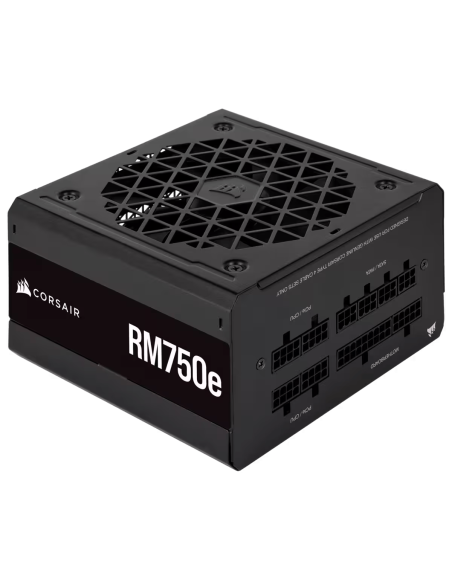 CORSAIR PS 750W, RM750e Fully Modular Low noise, 80+ Gold, 120mm fan