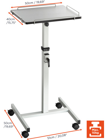 celexon projector table PT2000 - colour: grey