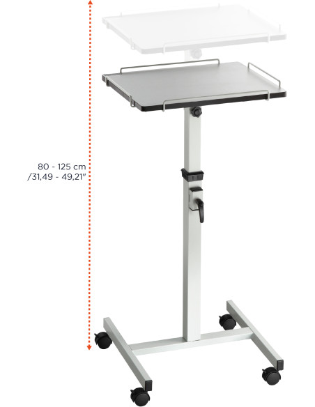 celexon projector table PT2000 - colour: grey