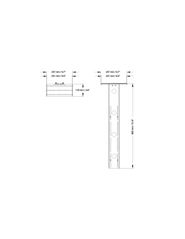 celexon camera shelf for  Expert and Professional Plus series display stands