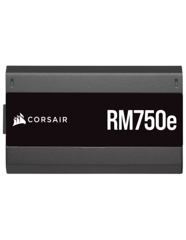 CORSAIR PS 750W, RM750e Fully Modular Low noise, 80+ Gold, 120mm fan