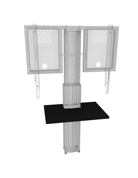 celexon front shelf for Expert Series display stands