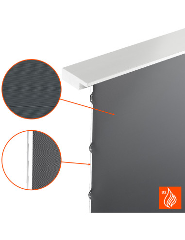 celexon CLR HomeCinema UST High Contrast Electric Floor Screen 120,White