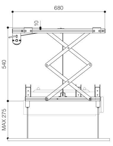 celexon Deckenlift PL500 HC Plus