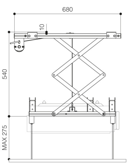 celexon Deckenlift PL500 HC Plus