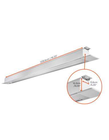 celexon Ceiling Recessed Electric Professional Plus