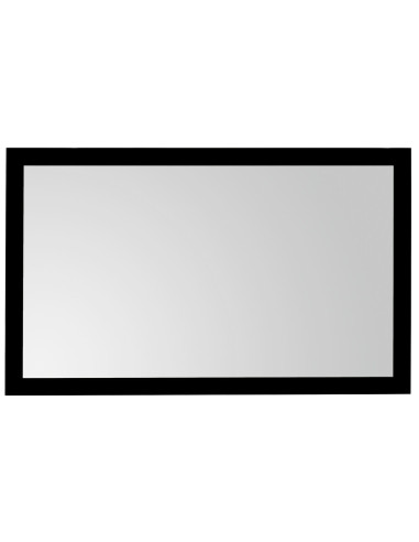 celexon basic projector frame screen with plug-in system for easy installation and black velour coating - 3D and 4K108” - 16: