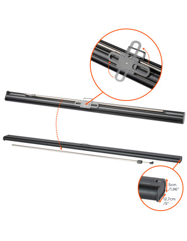 Екран зелен на земя celexon Mobile Light Green Screen 150 x 200 cm