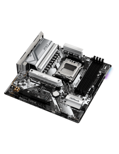 ASROCK MB Desktop B650M PRO RS, AM5, 4x DDR5, 1x PCIe 4.0 x16, 1x PCIe 3.0 x16, 1x Blazing M.2(PCIe Gen5x4), 1x Hyper M.2, 4x