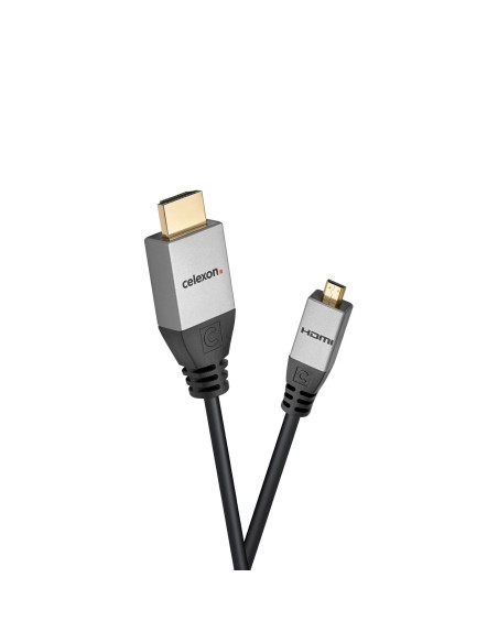 celexon HDMI to Micro HDMI Cable with Ethernet - 2.0a/b 4K 3.Professional Line