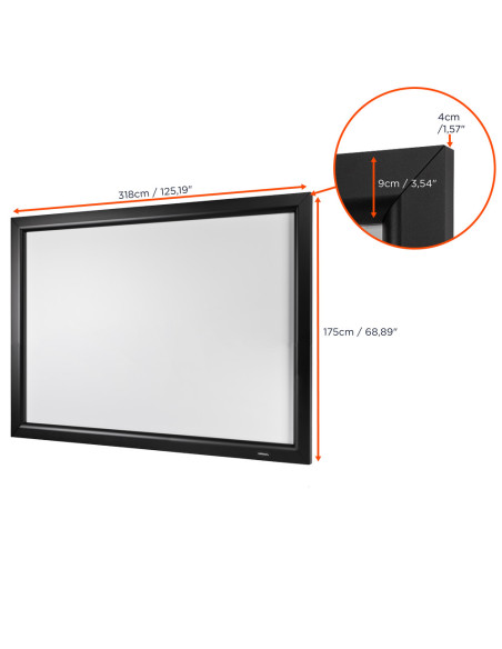 celexon Home Cinema Fixed Frame screen