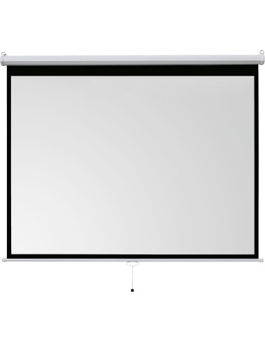 celexon basic Manual pull down screen,Format 4:3, Home cinema screen, Projection screen, 3D screen, Full HD screen, projector