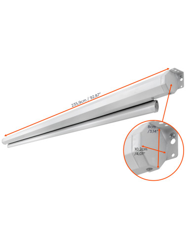 celexon basic electric tab tension screen