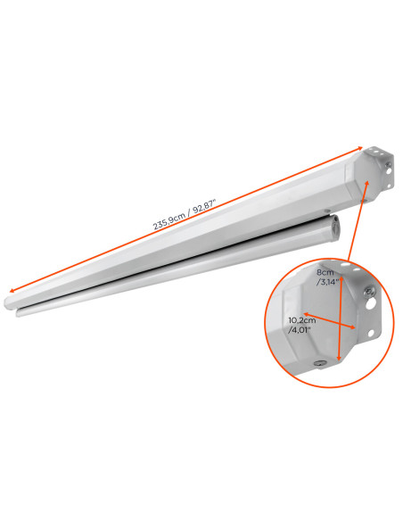 celexon basic electric tab tension screen