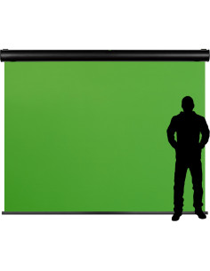 celexon Electric Chroma Key Green Screen 2