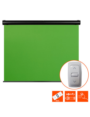 celexon Electric Chroma Key Green Screen