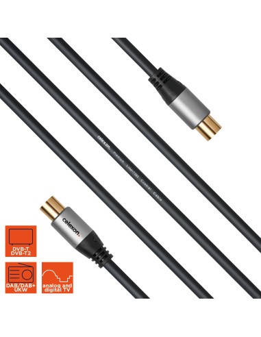 celexon IEC TV Antenna CableProfessional Line