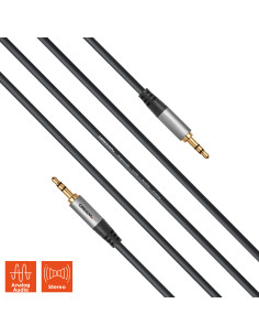 celexon 3,m Stereo Klinke Audiokabel 3,Professional Line 2