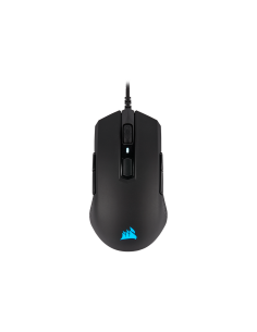 Corsair M55 RGB PRO Ambidextrous Multi-Grip Gaming Mouse, Black, Backlit RGB LED, 12400 DPI, Optical (EU version), EAN:084000