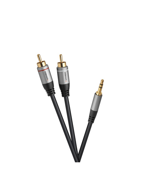 celexon 2x cinch to 3.m stereo jack audio cable 7.Professional Line