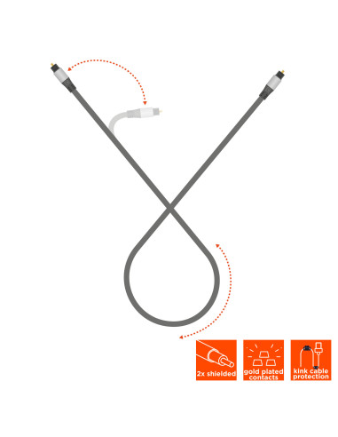 celexon Toslink Optical Audio Cable 1.Professional Line