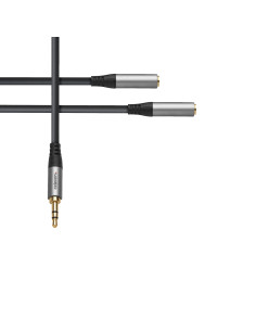 celexon 3.m stereo jack to 2x 3.m stereo jack M/F audio adapter 0.Professional Line 2