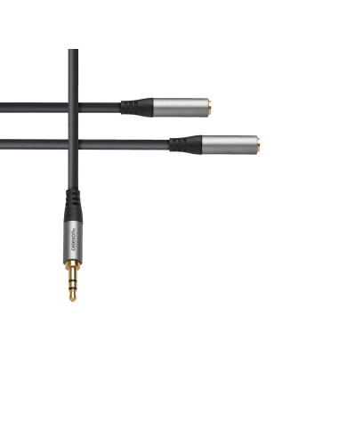 celexon 3.m stereo jack to 2x 3.m stereo jack M/F audio adapter 0.Professional Line