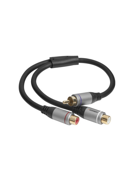 celexon cinch to 2x cinch M/F audio adapter 0.Professional Line
