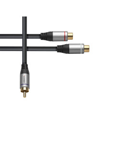 celexon cinch to 2x cinch M/F audio adapter 0.Professional Line 2