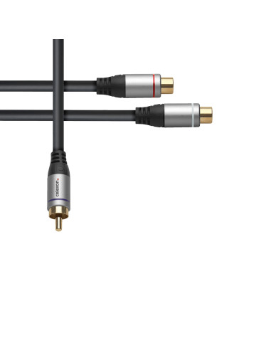 celexon cinch to 2x cinch M/F audio adapter 0.Professional Line
