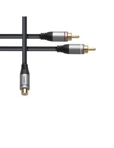 celexon 2x cinch to cinch M/F audio adapter 0.Professional Line 2