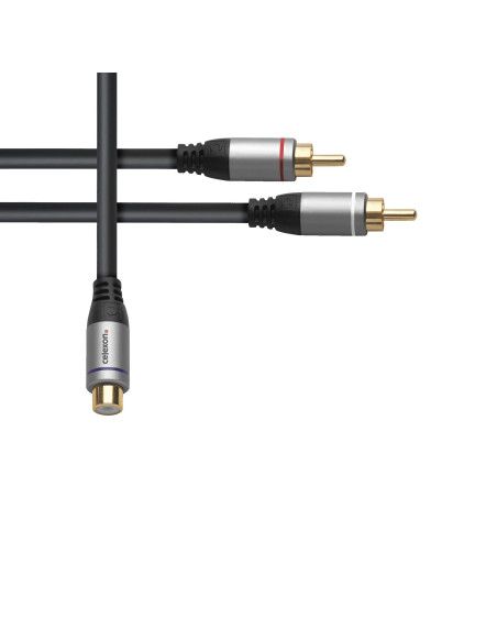 celexon 2x cinch to cinch M/F audio adapter 0.Professional Line