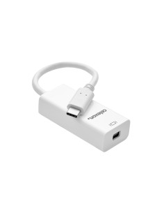 celexon USB-C auf mini DisplayPort M/F Adapter, weiß