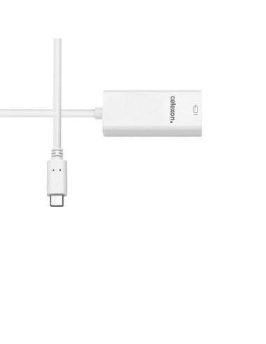 celexon USB-C auf mini DisplayPort M/F Adapter, weiß