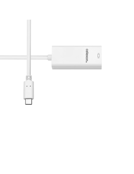 celexon USB-C auf mini DisplayPort M/F Adapter, weiß