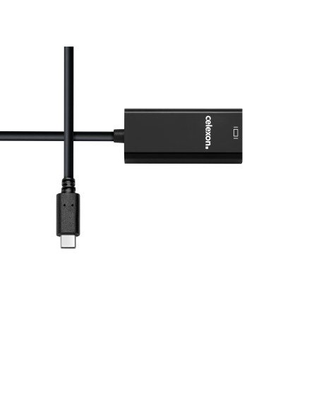 celexon USB-C auf mini DisplayPort M/F Adapter, schwarz