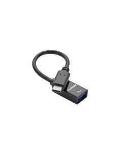 celexon USB-C auf USB-A M/F Adapter, schwarz