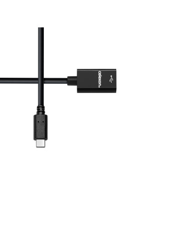 celexon USB-C auf USB-A M/F Adapter, schwarz