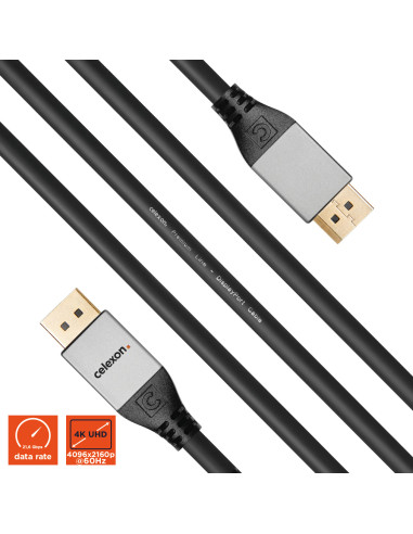 celexon DisplayPort cable 4K 3.Professional Line