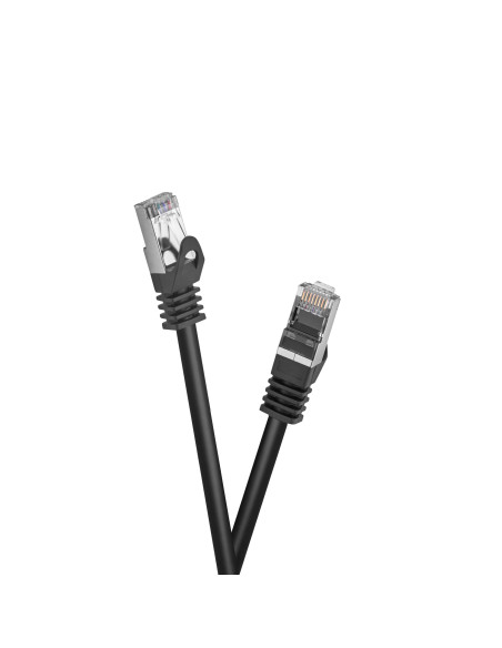 celexon CAT6A patch cable - S/FTP 7.Black