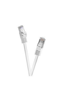 celexon CAT6A patch cable - S/FTP 0.White