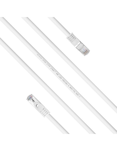 celexon CAT6A patch cable - S/FTPWhite
