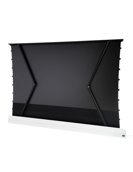 celexon CLR HomeCinema Plus UST High Contrast Electric Floor Screen 110 – White