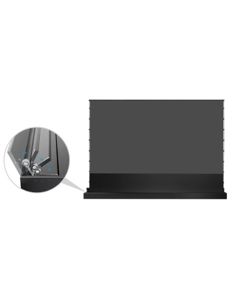 celexon CLR HomeCinema Plus UST High Contrast Electric Floor Screen 100 – Black