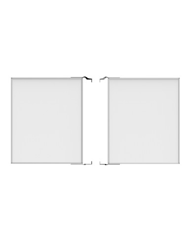 celexon Expert whiteboard wing with lines for 86 displays