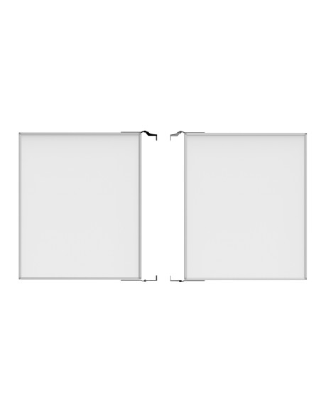 celexon Expert whiteboard wing with lines for 86 displays