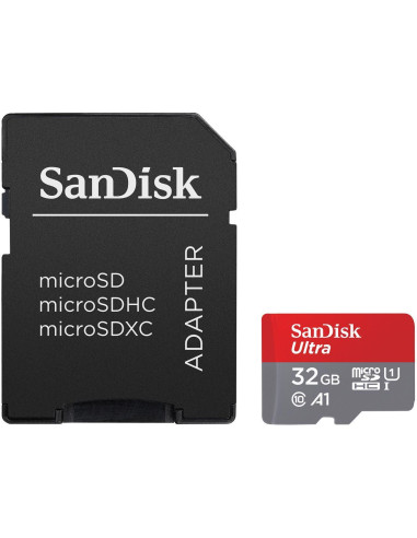 SanDisk Ultra micro SD + adapter 32GB