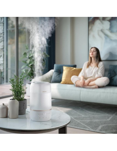 PHILIPS Овлажнител Серия 1000 До 41 m2 3 настройки бяло